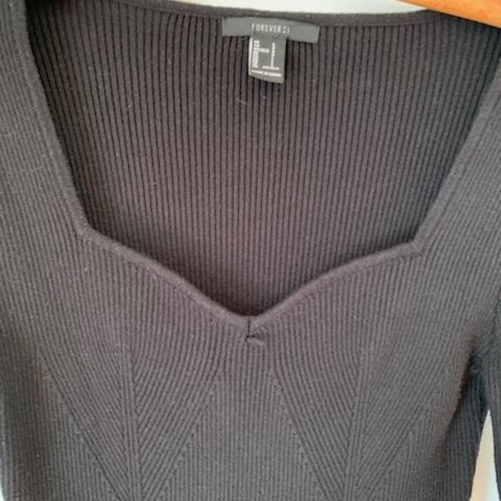 NWOT Forever 21 ribbed bodycon dress